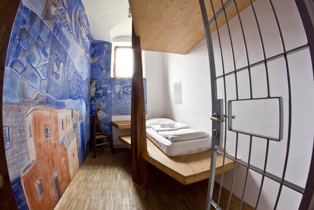 If you want the prison experience, why not visit the Hostel Celica in Slovenia (Picture: Hostel Celica)