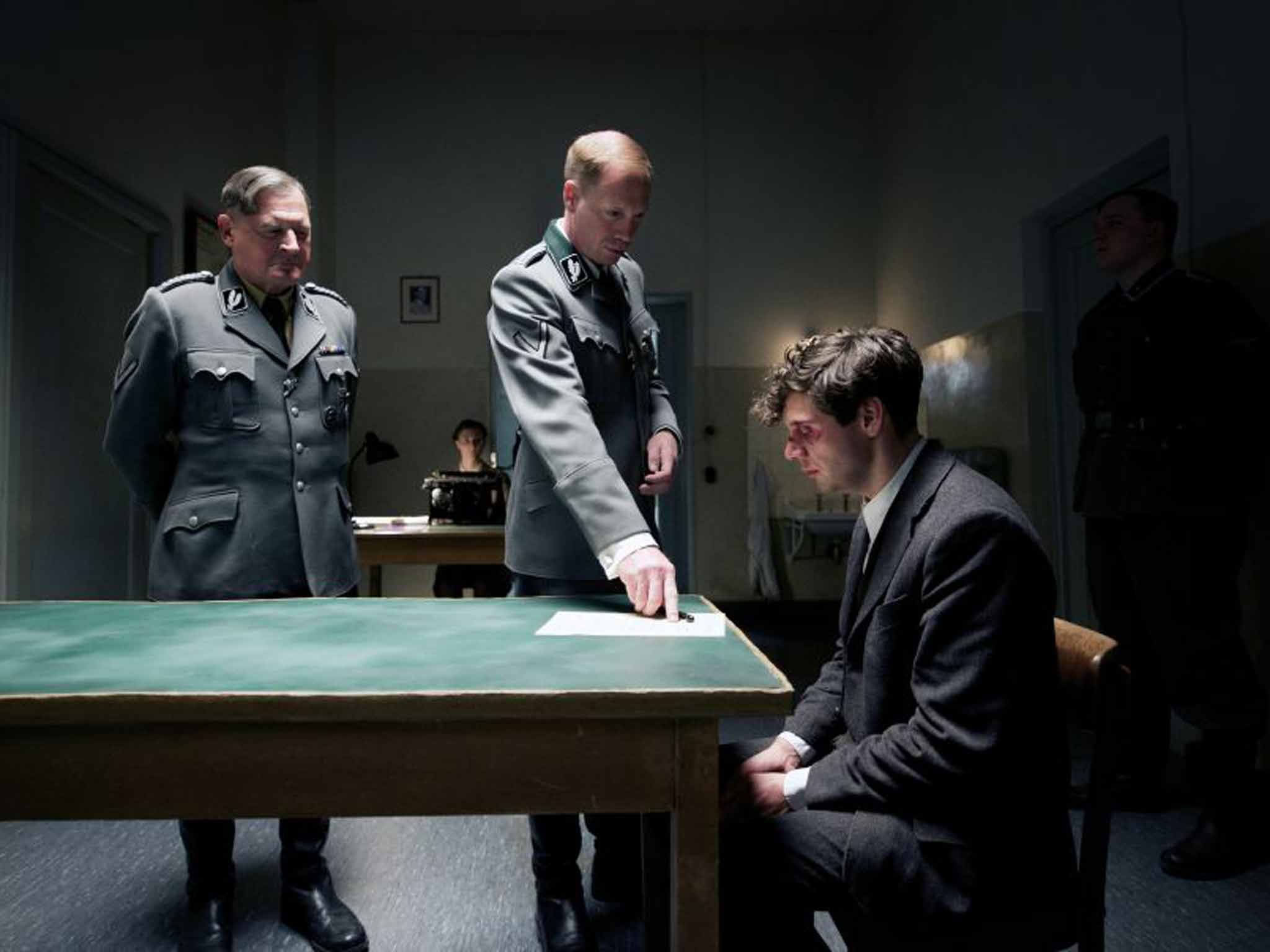 Burghart Klaussner, Johann von Bülow and Christian Friedel in '13 Minutes'