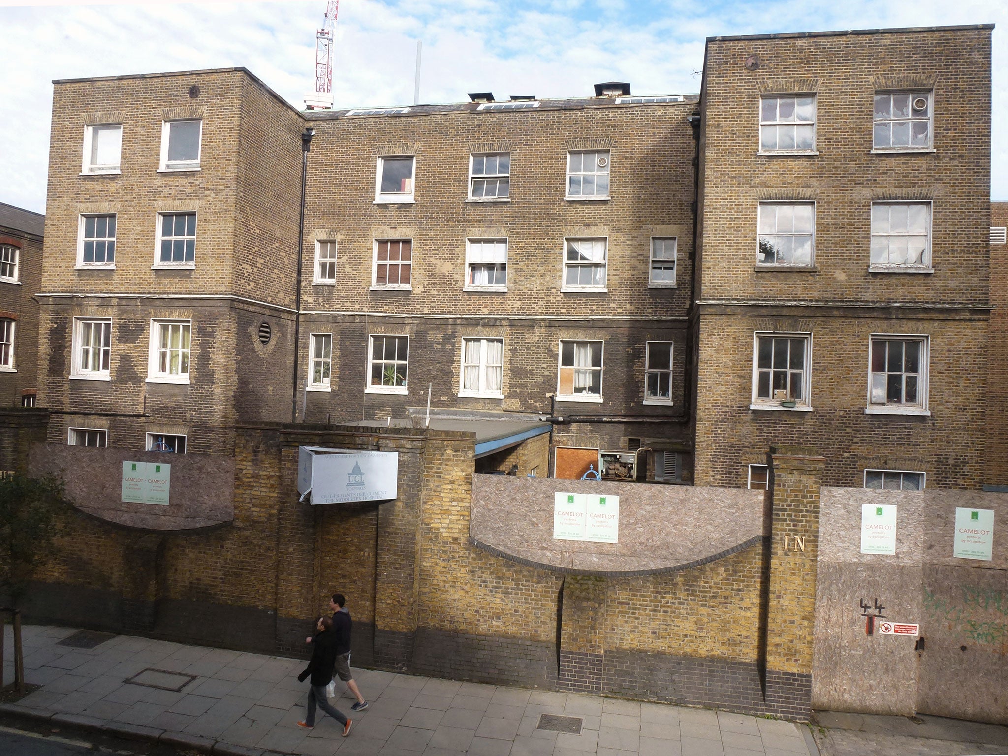 The Strand Union Workhouse building in London, still standing