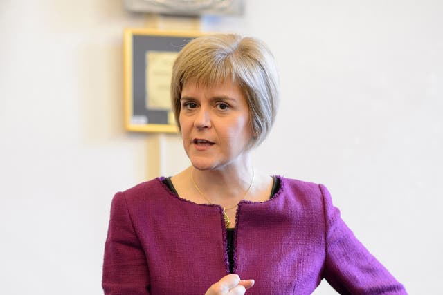 The Scottish First Minister says the Tories will push Scotland towards another vote