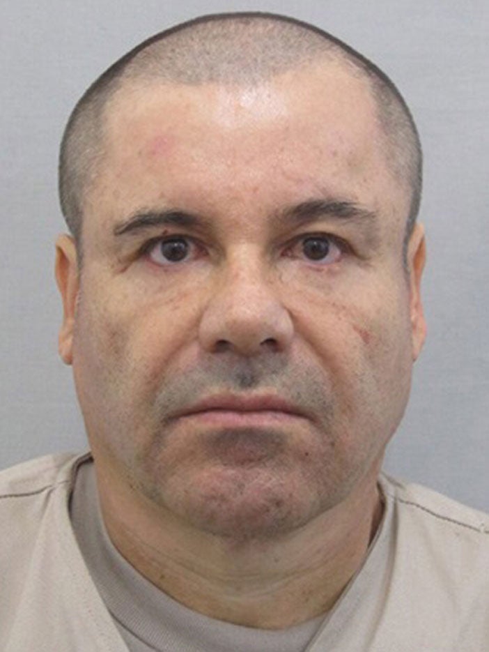 Tthe most recent image of drug lord Joaquin "El Chapo" Guzman
