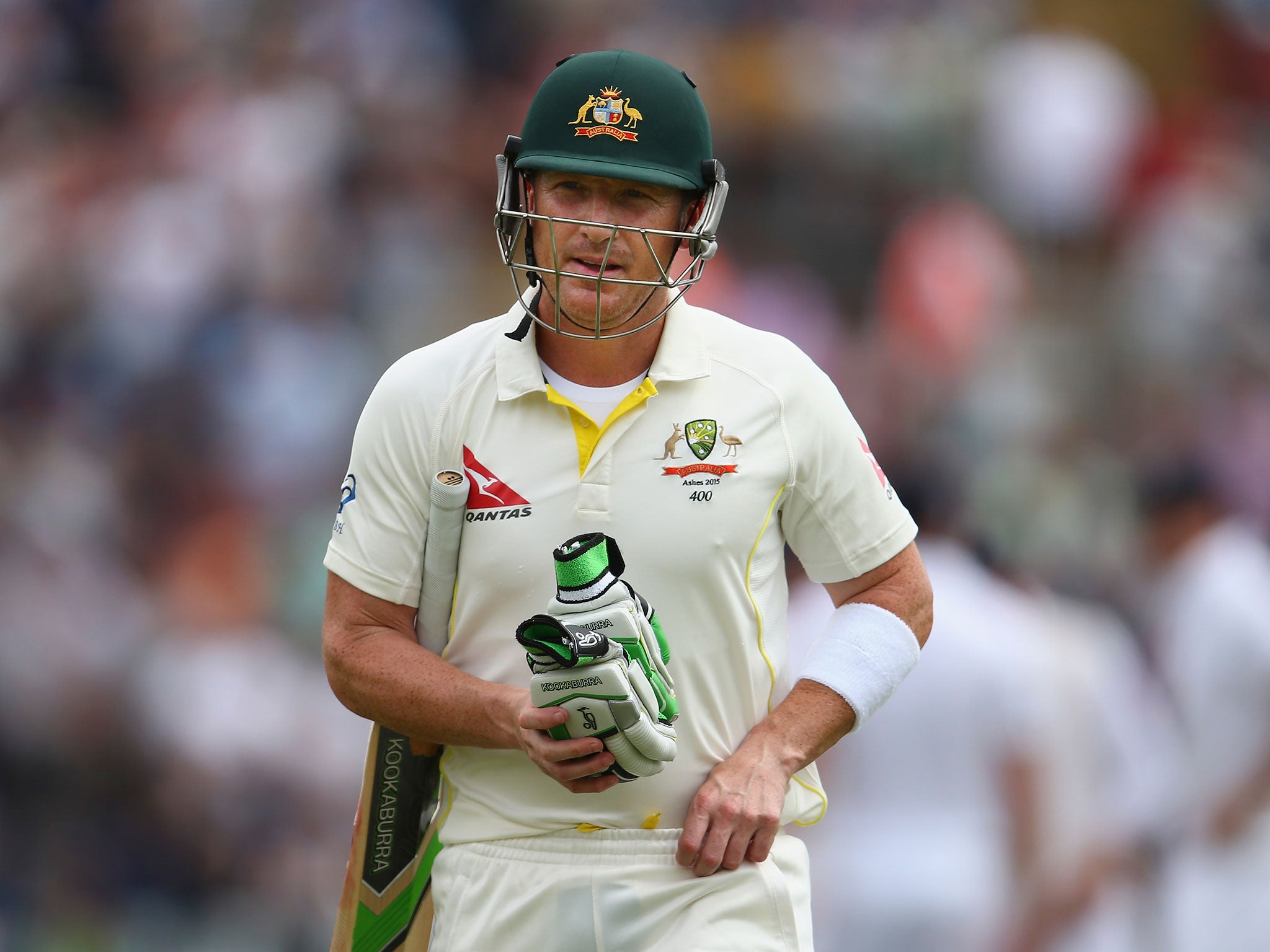 Brad Haddin is a doubt for the second Ashes Test