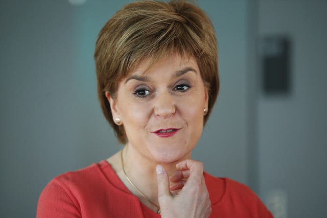Nicola Sturgeon said Scottish MPs had been shown a lack of ‘respect’ in Westminster