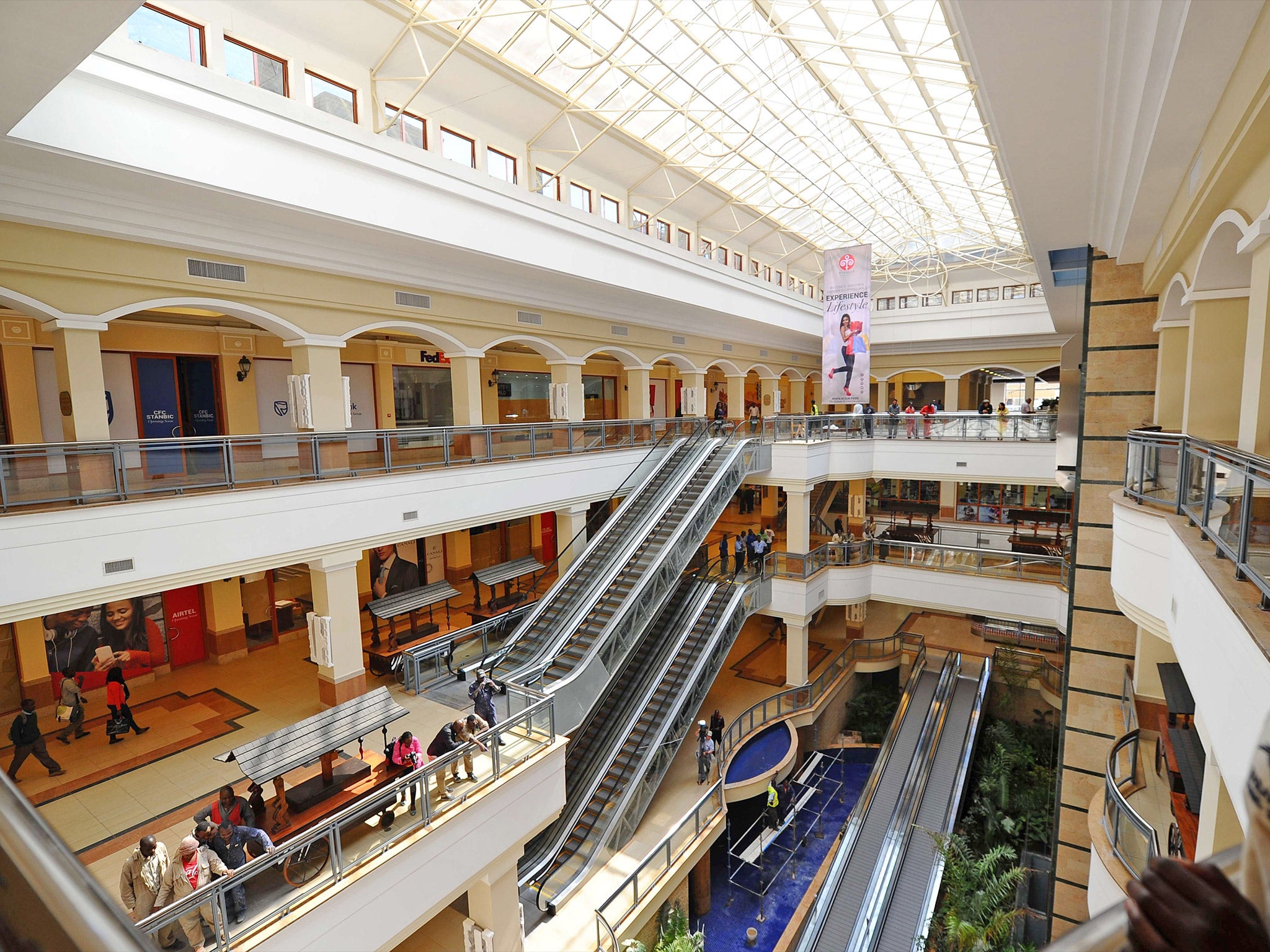 The Westgate Mall will re-open on Saturday, nearly two years after the attack (Getty)