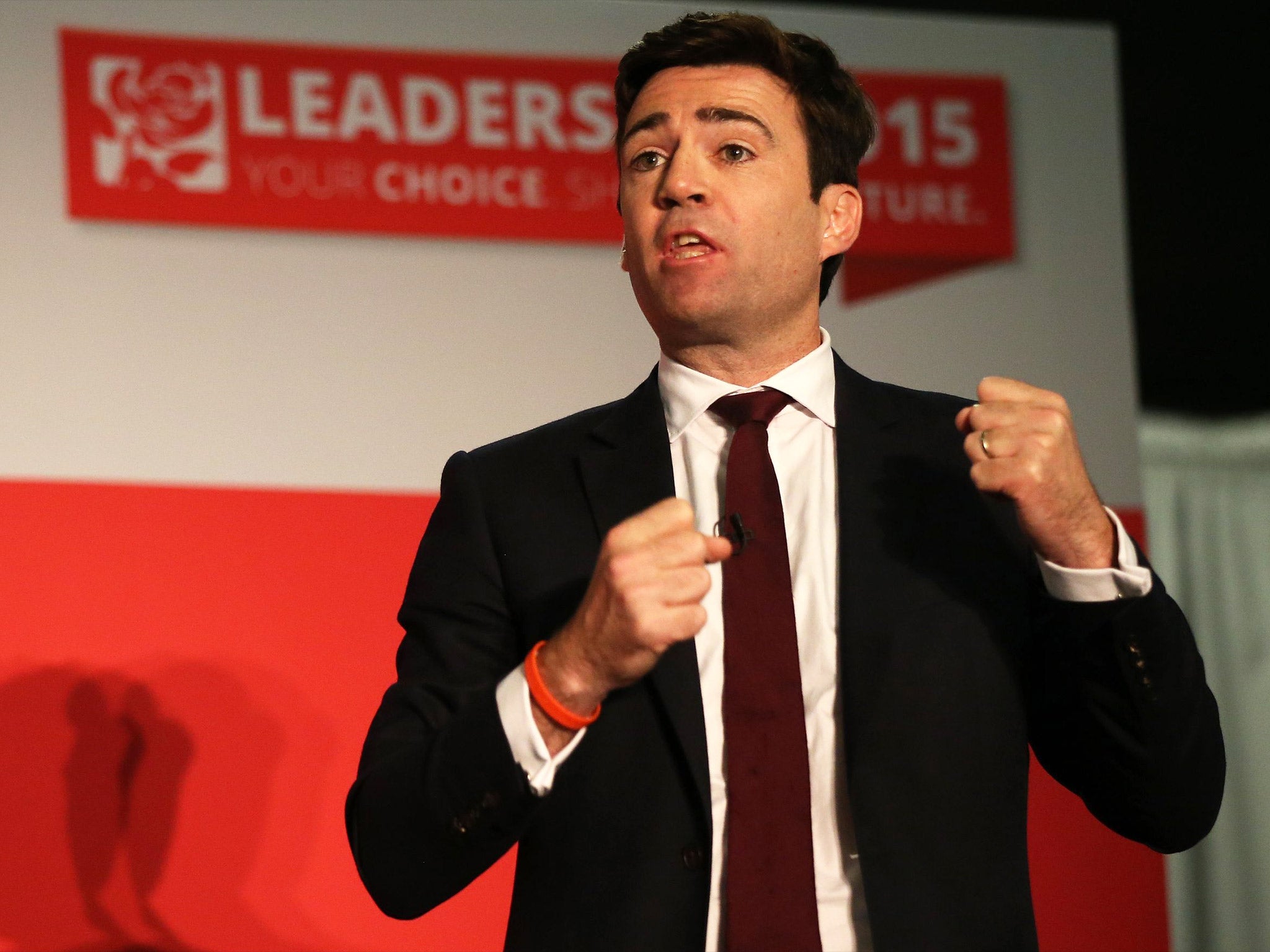 Andy Burnham has been accused of 'flip-flopping' his stance on welfare cuts