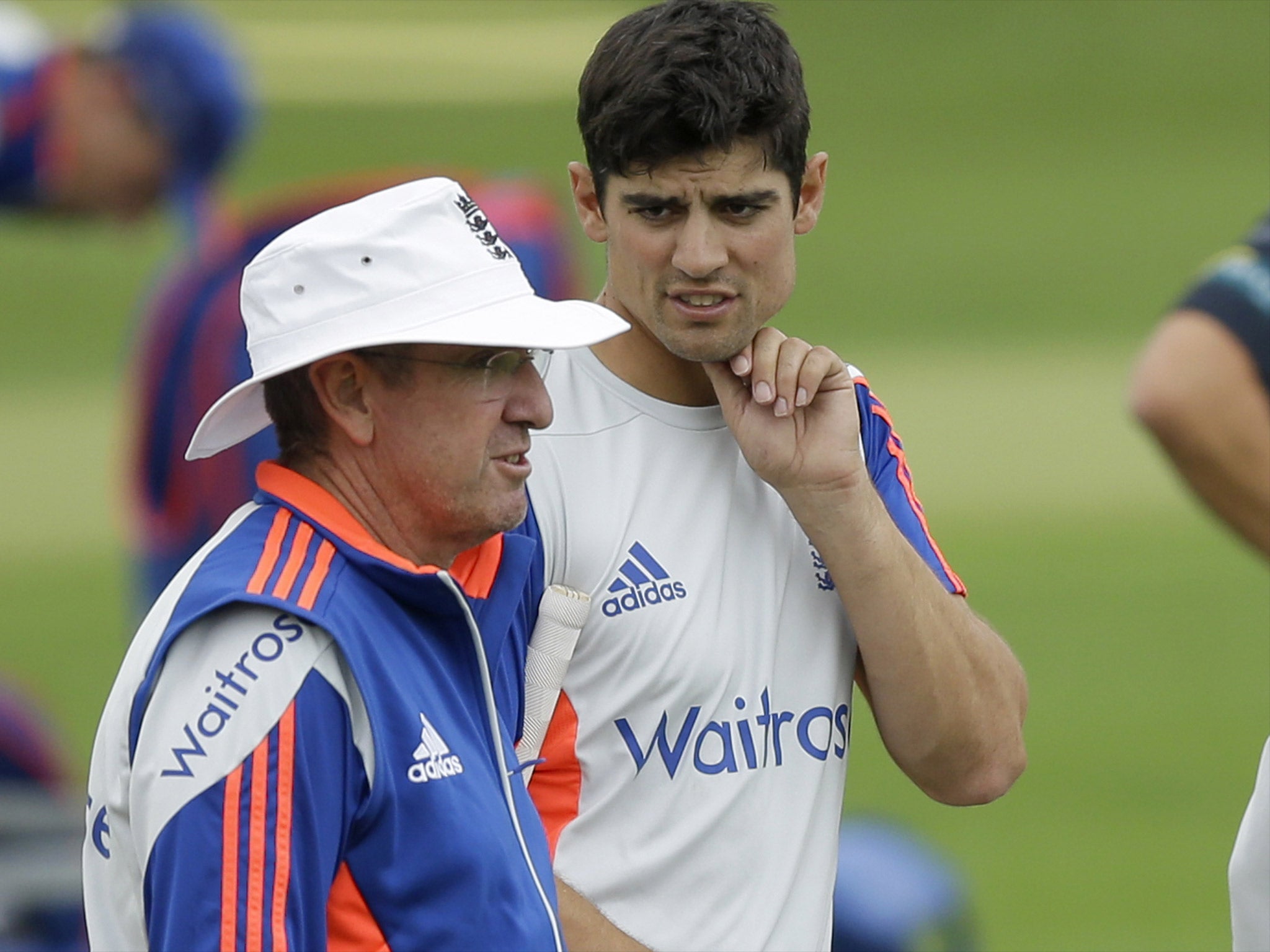 Alastair Cook and Trevor Bayliss discuss their plans for the Second Test at Lord’s