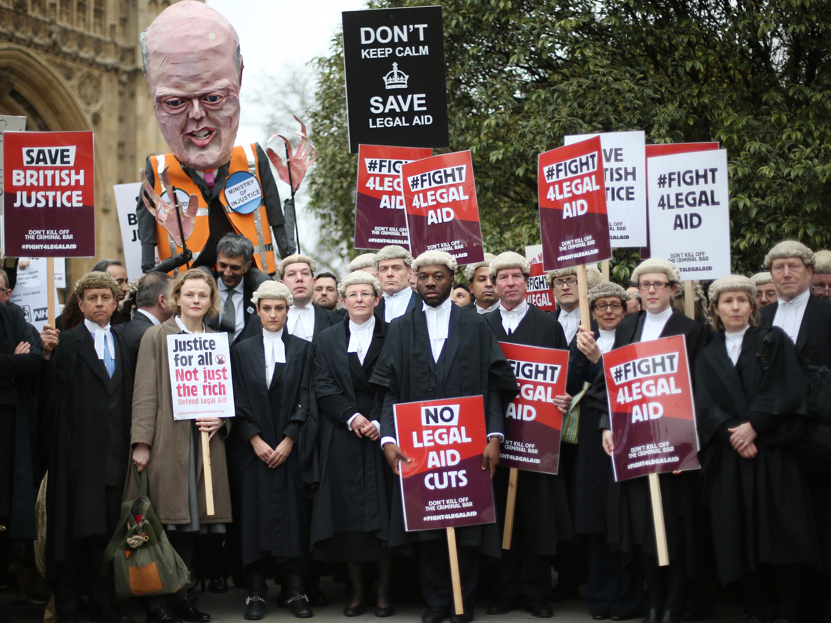 Lawyers argue cuts to legal aid will restrict access to justice