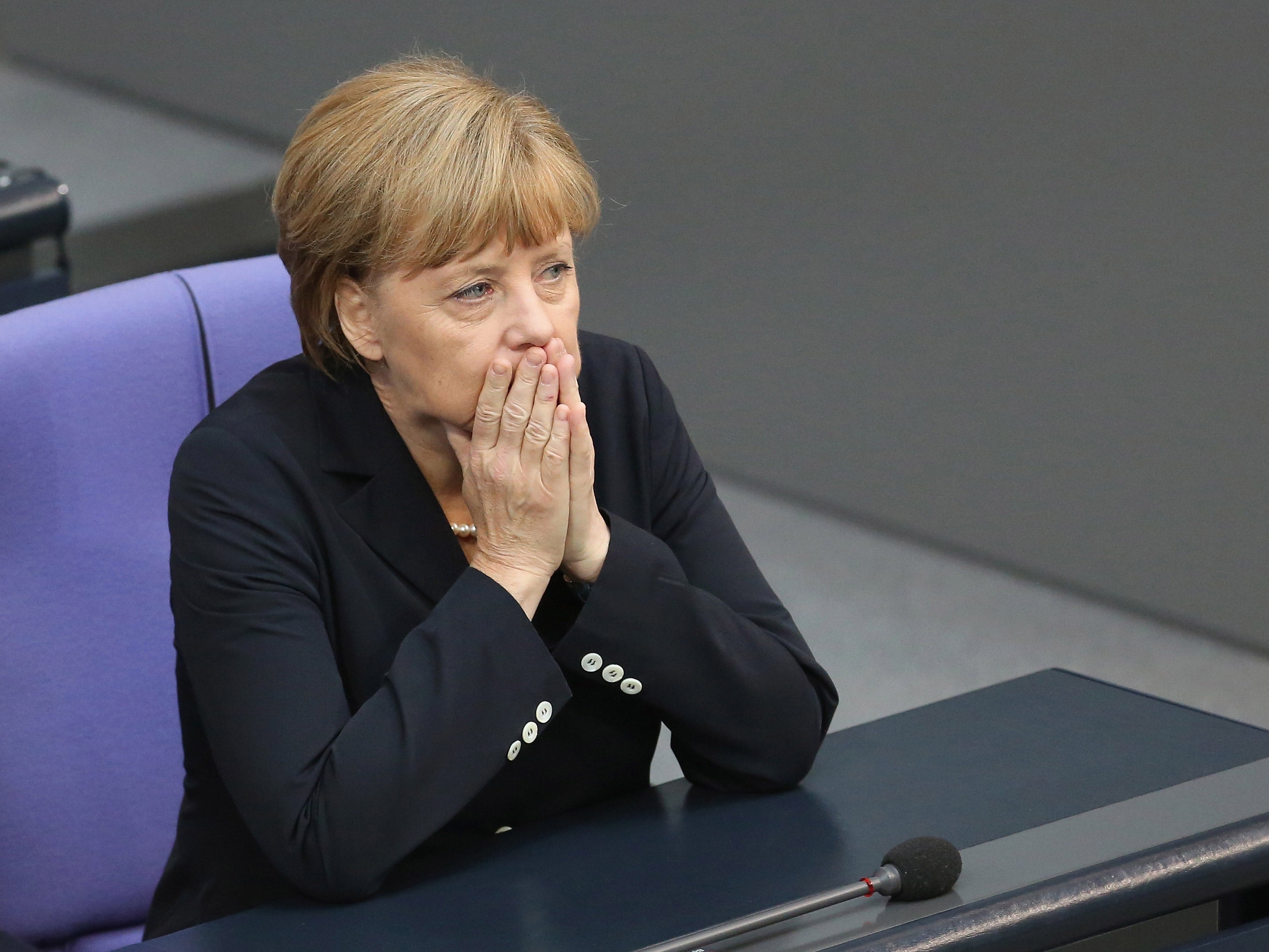 The German Chancellor is the daughter of a Lutheran minister and member of the evangelical church (Getty)