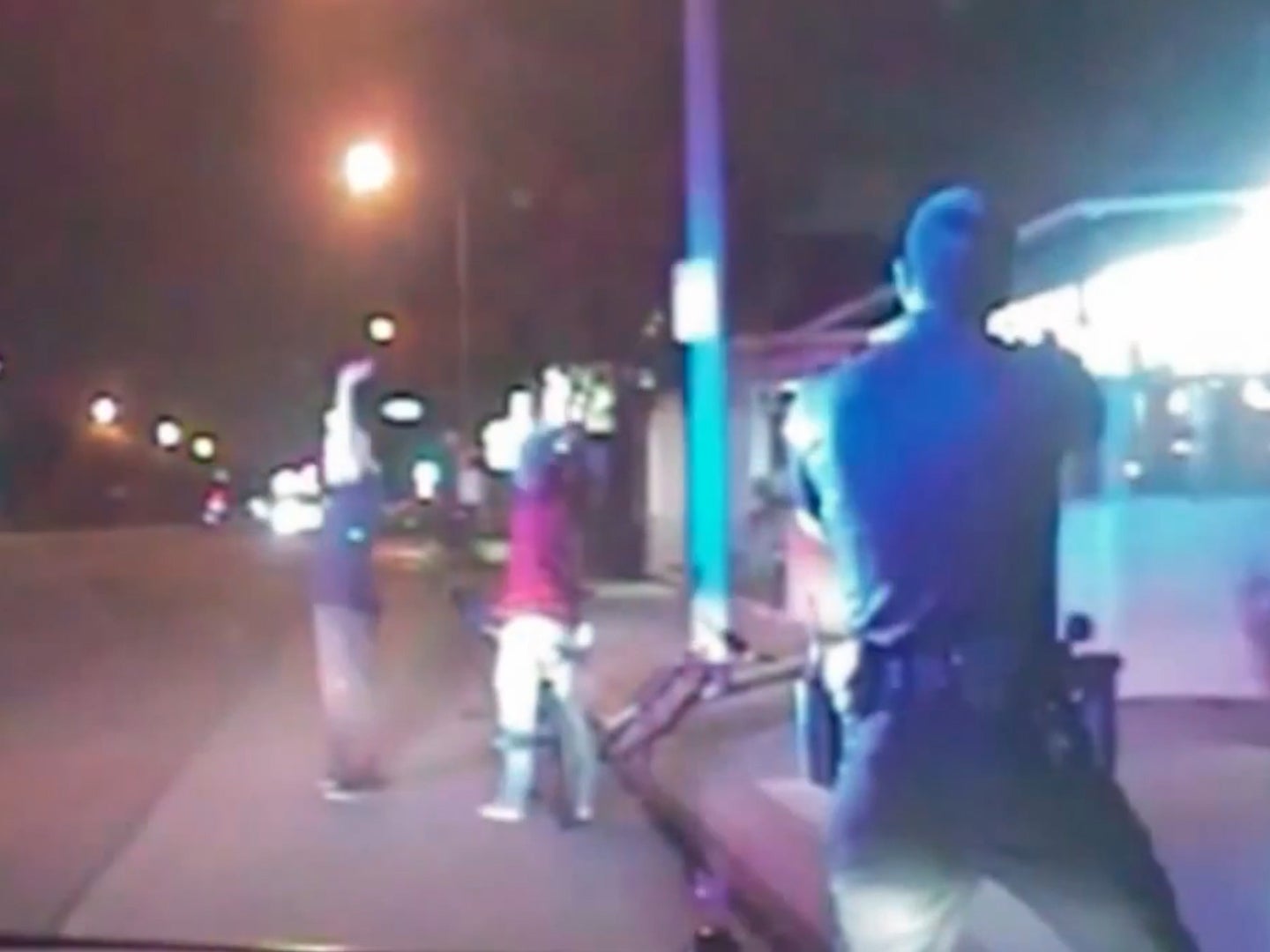Videos of Los Angeles police shooting an unarmed man made public