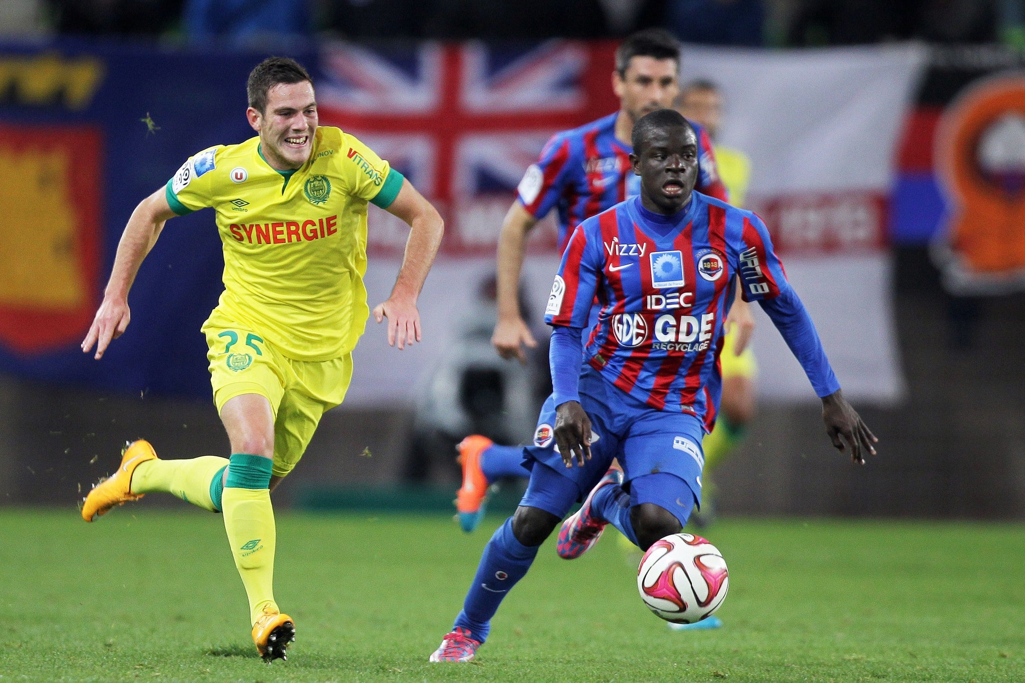 N'Golo Kanté was targeted by former manager Nigel Pearson