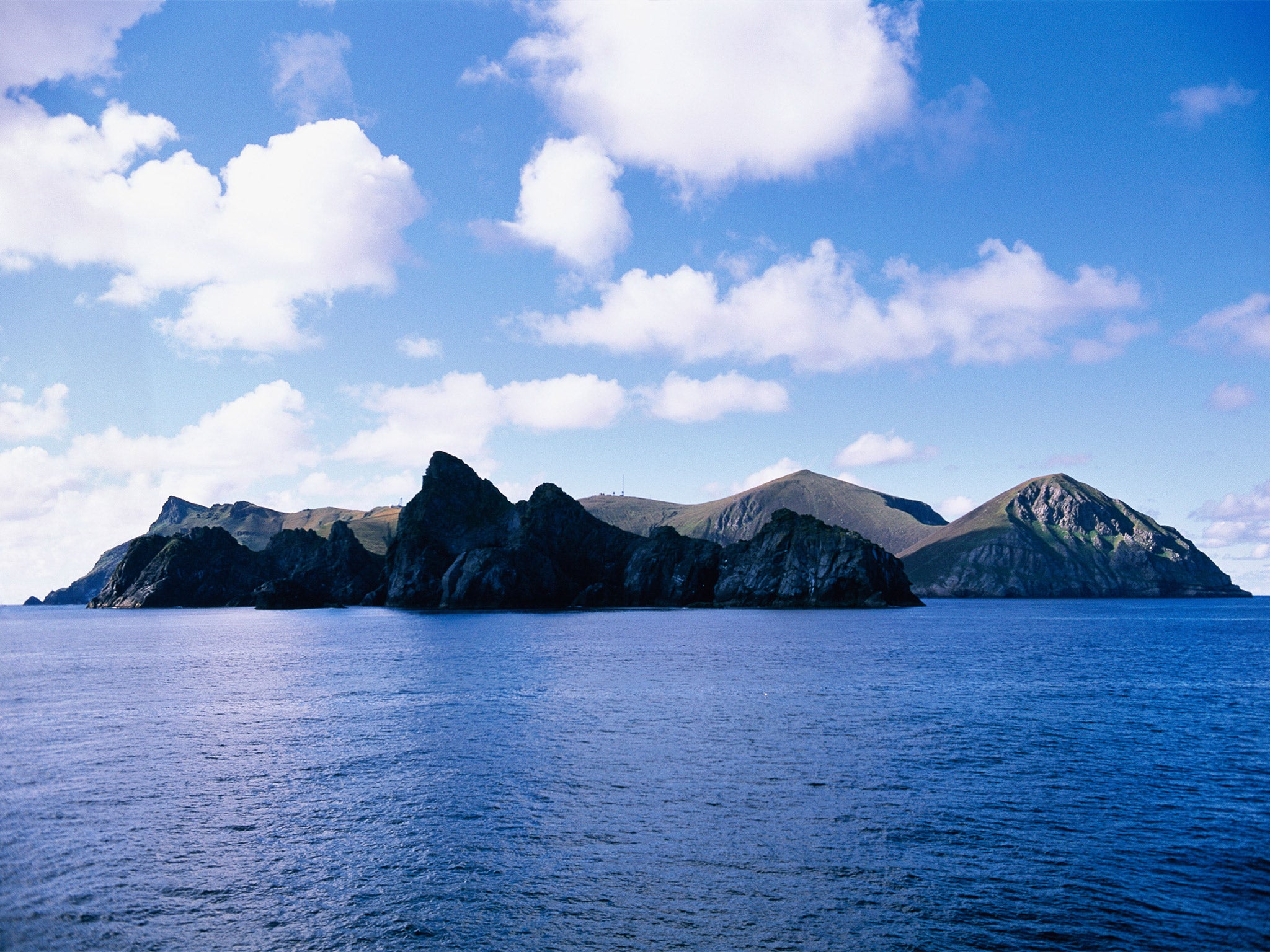 All at sea: St Kilda, the archipelago of volcanic islands and sea stacks situated 40 miles west of the Outer Hebrides