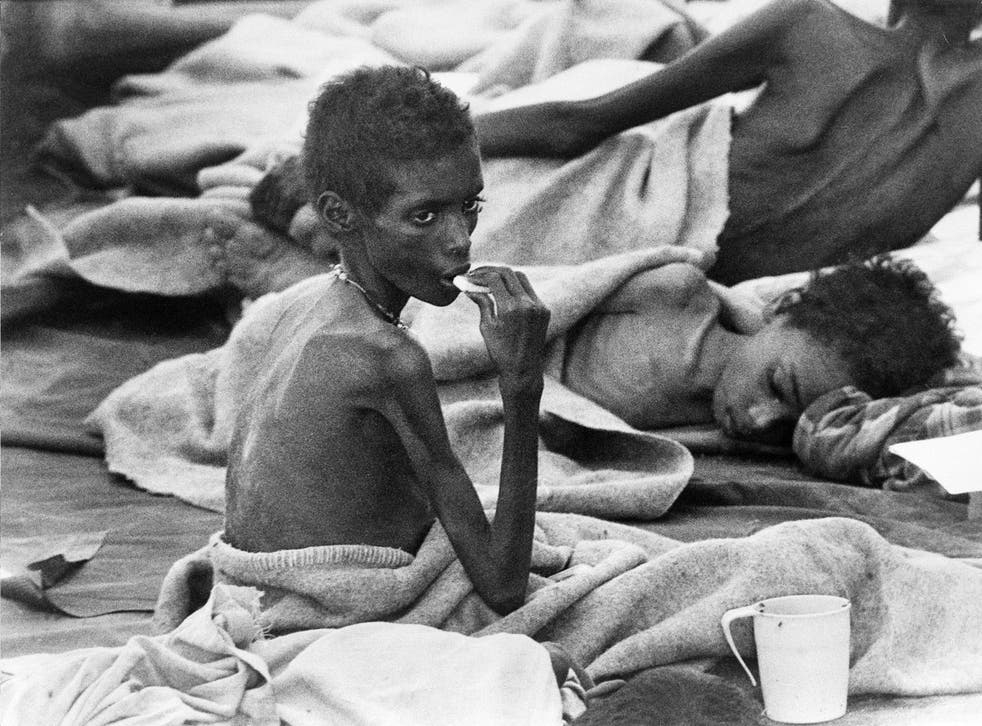 This image from November 1984 is one of many that brought the horror of Ethiopia’s famine to the world
