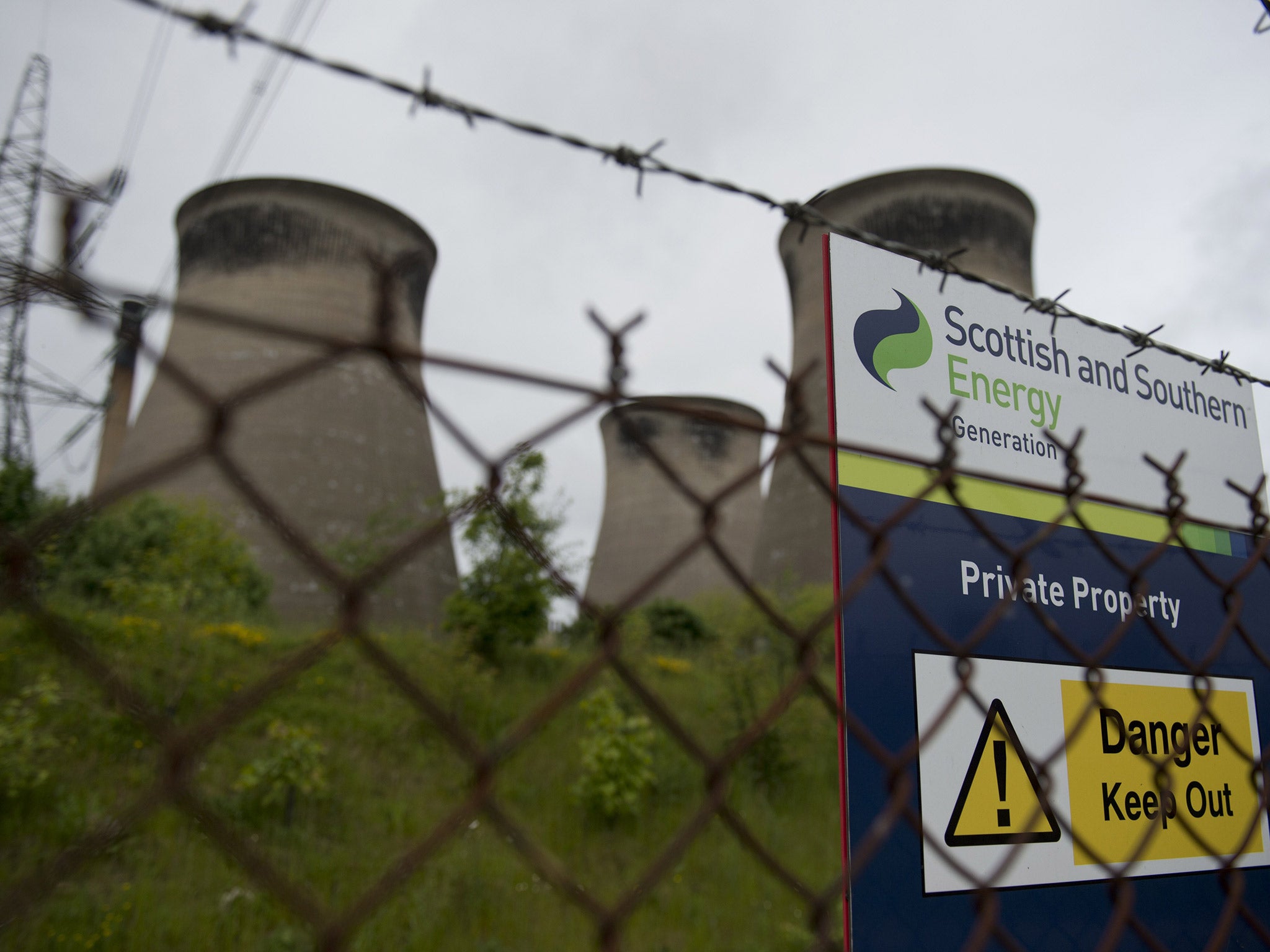 SSE is closing its coal-fired Ferrybridge power station