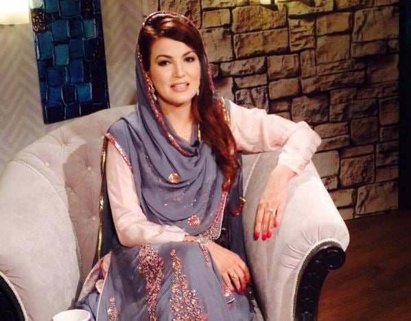 Mrs Khan on the set of her new Pakistani talk-show