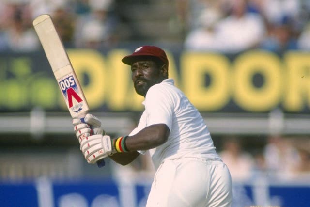 Winning and losing: Viv Richards batting in 1991