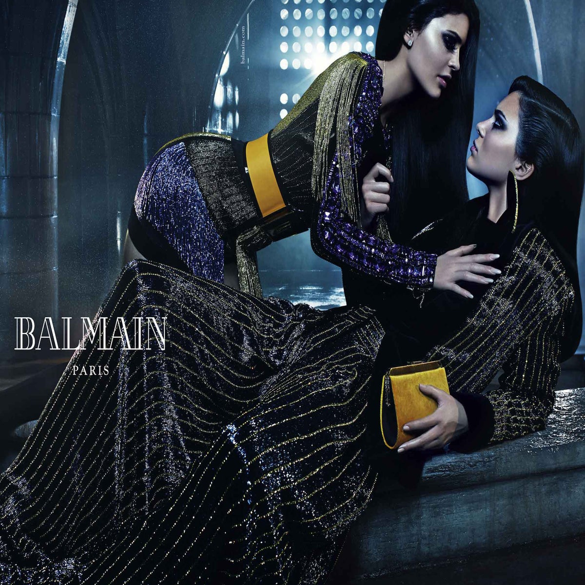Double trouble: Kendall and Kylie Jenner star in sister-themed Balmain  campaign, The Independent