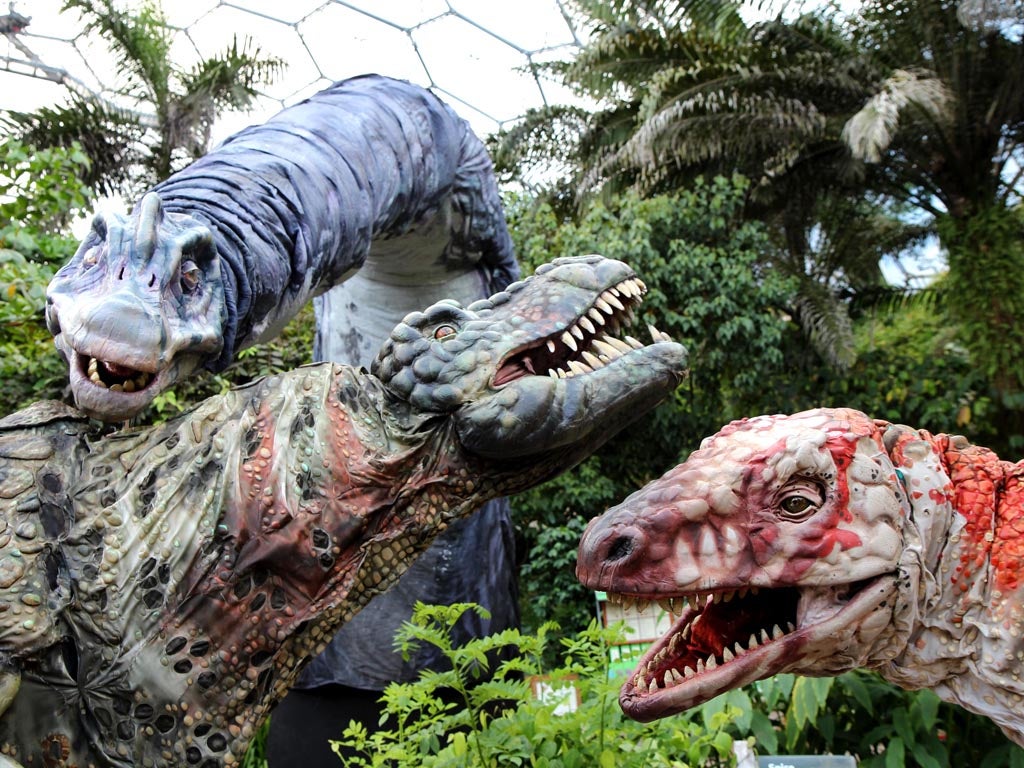 Dinosaur Uproar at the Eden Project