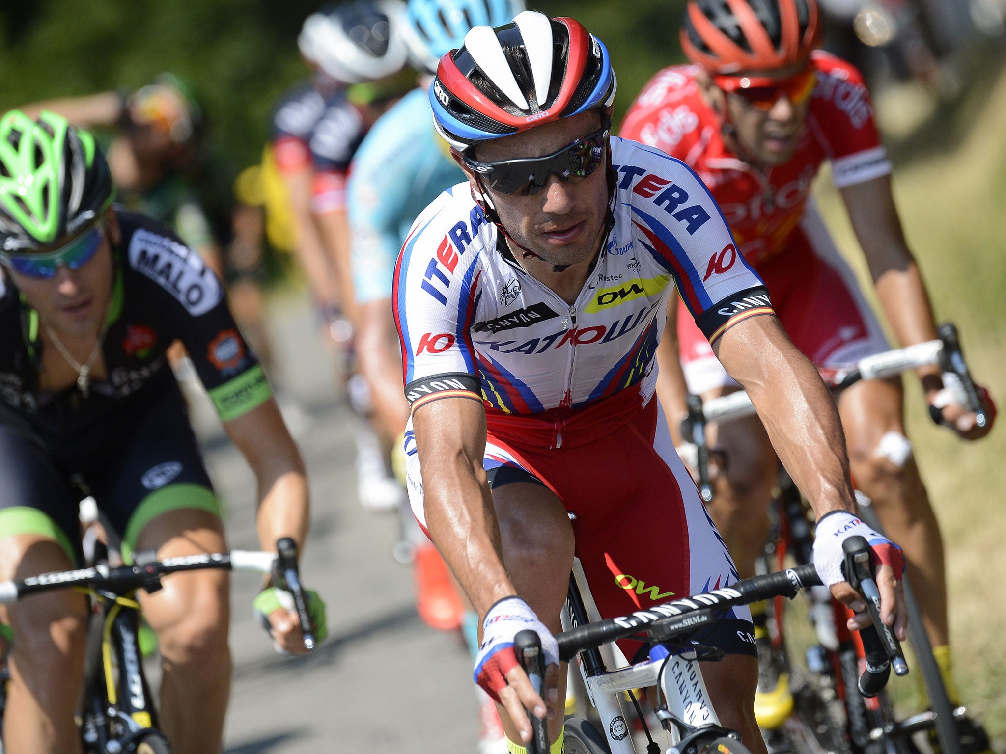 Joaquim Rodriguez won stage 12