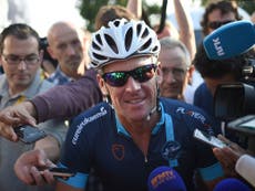 Lance Armstrong defies pleas by riding Tour de France route