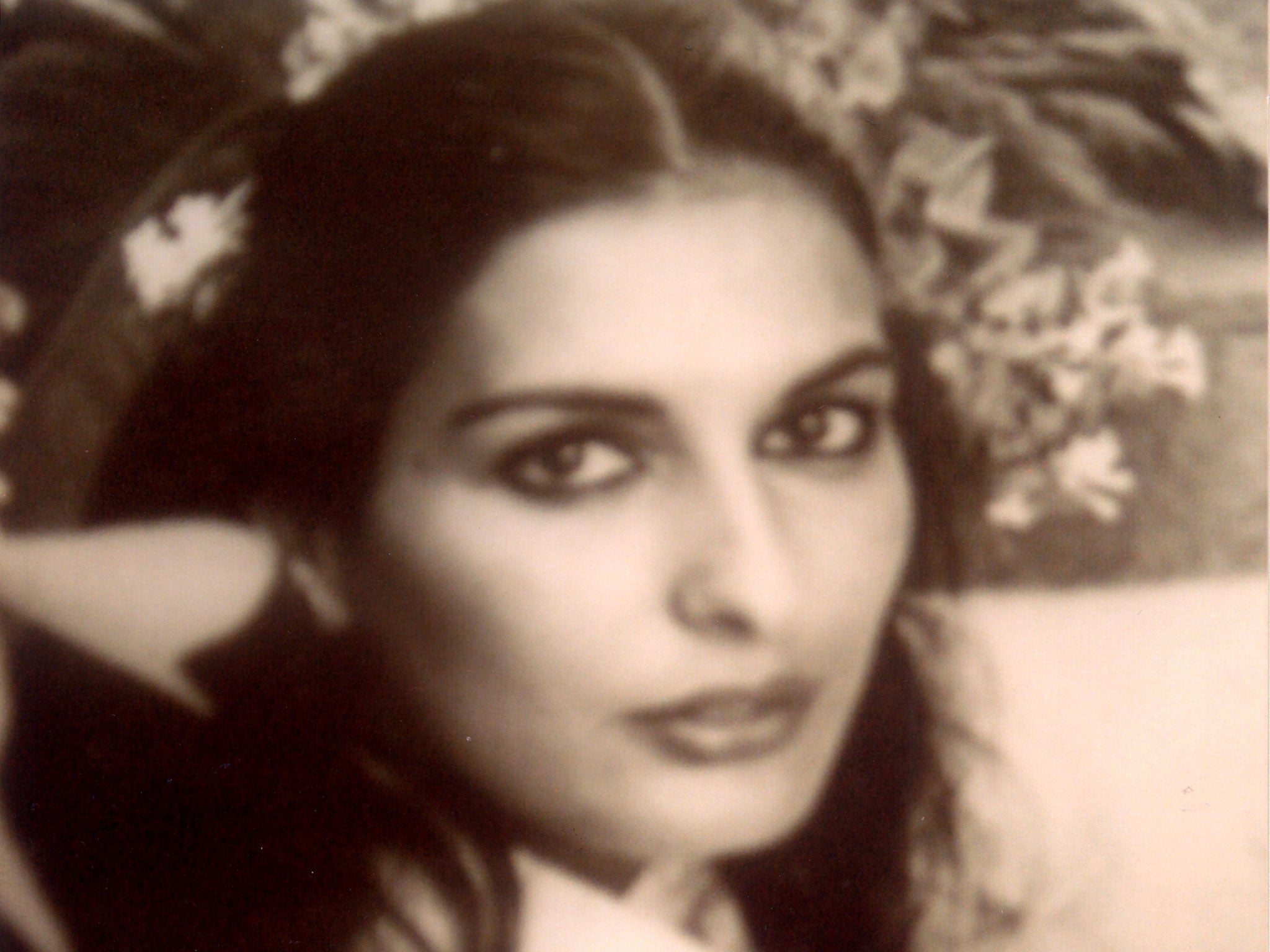 Janan Harb, pictured at 19 – an alleged wife of the late King Fahd of Saudi Arabia