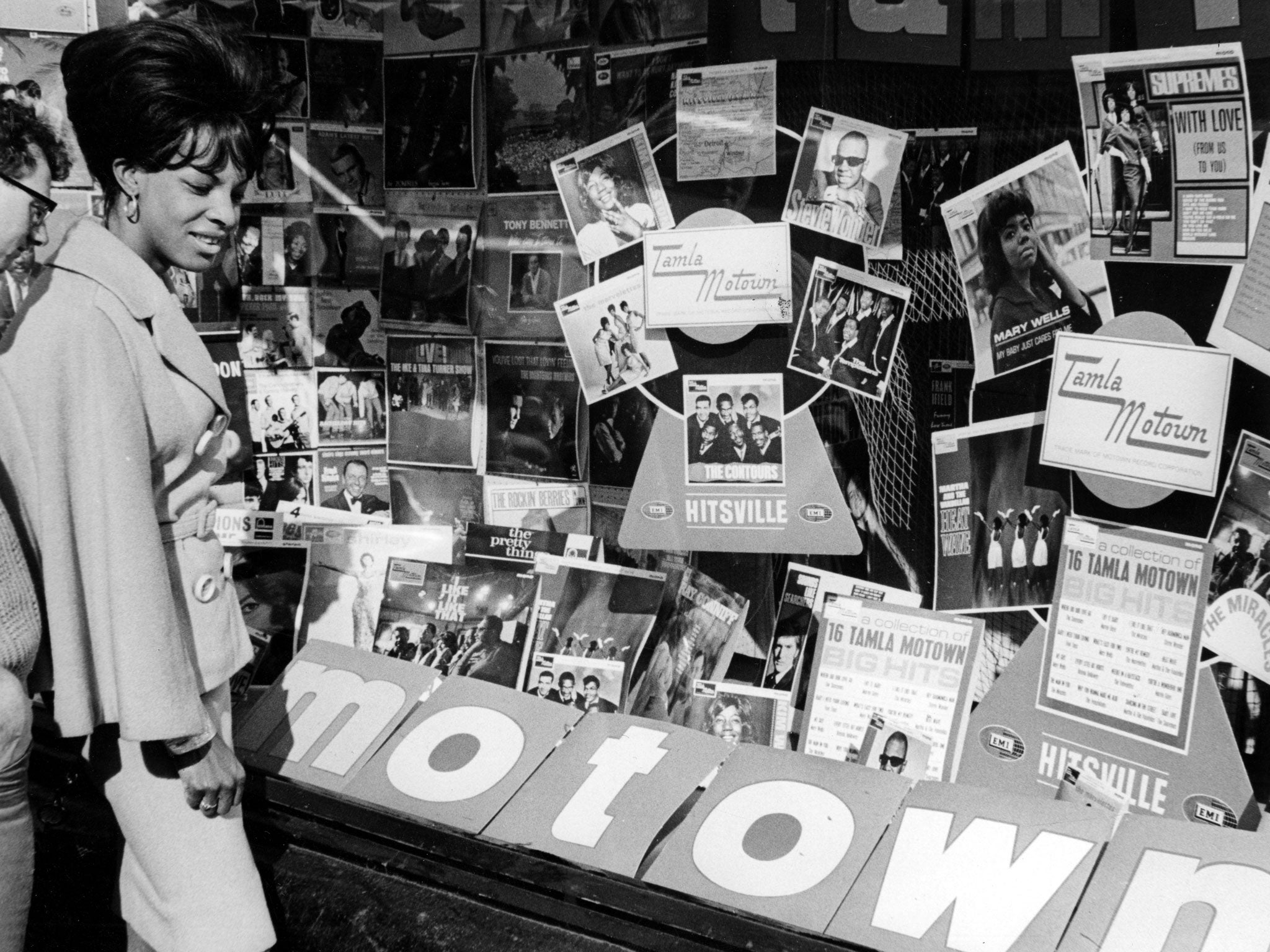 Martha Reeves during a visit to London in March 1965