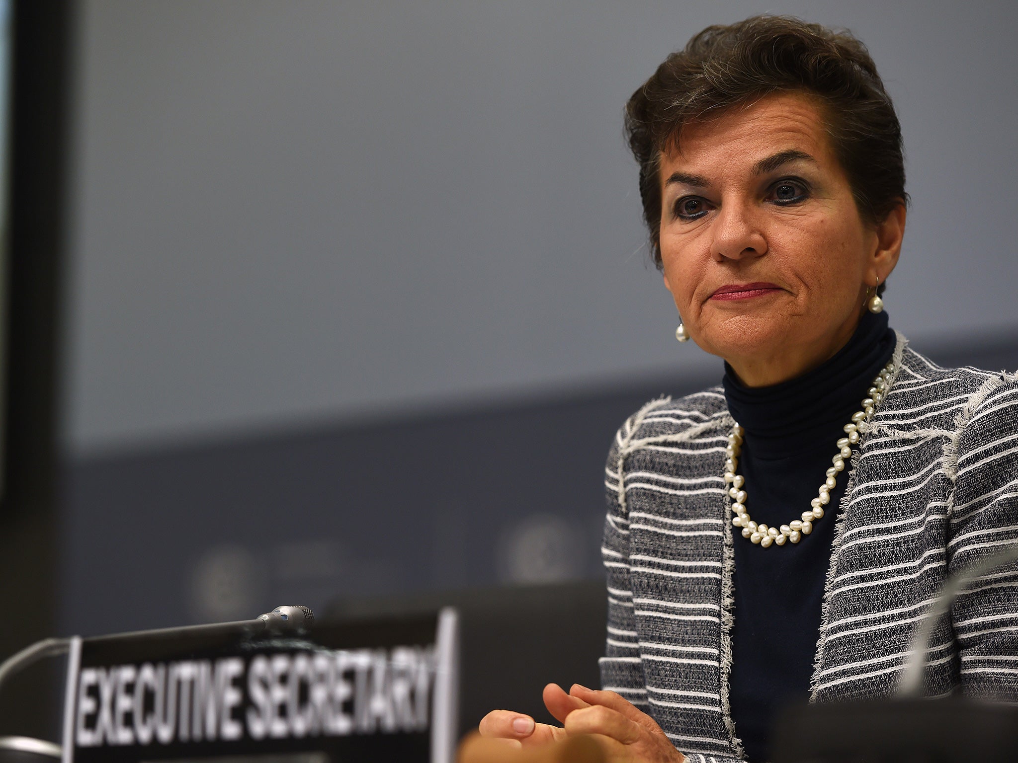 Christiana Figueres is increasingly confident that difficulties in tackling climate change will be overcome