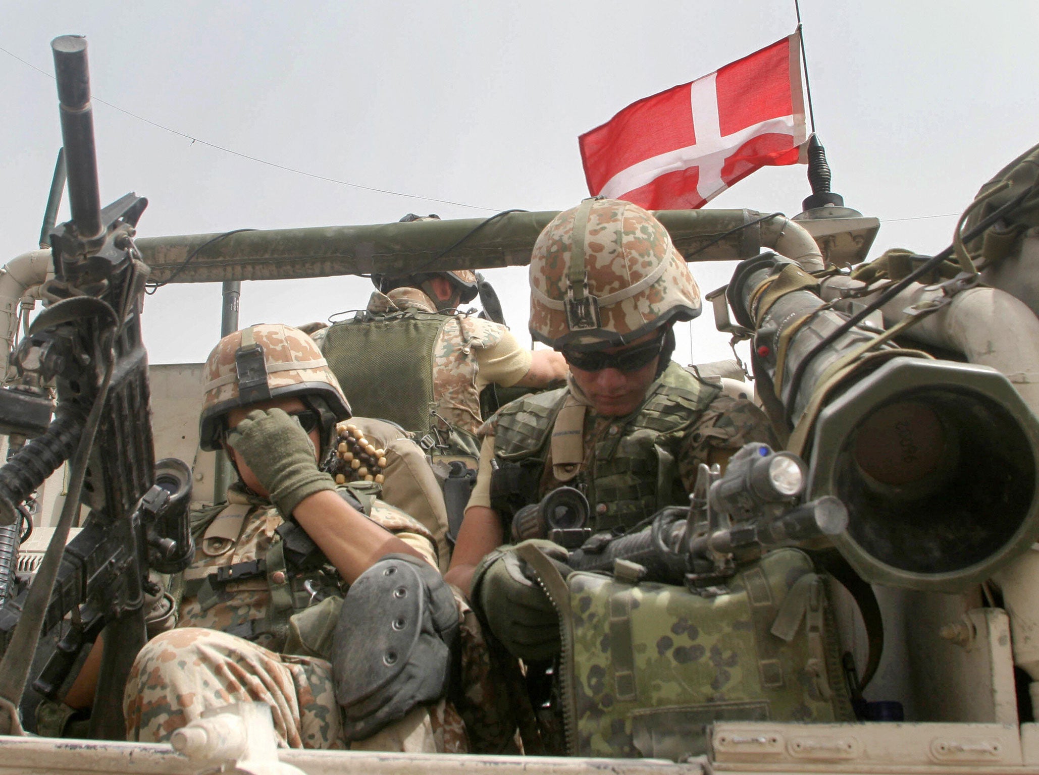 Danish soldiers