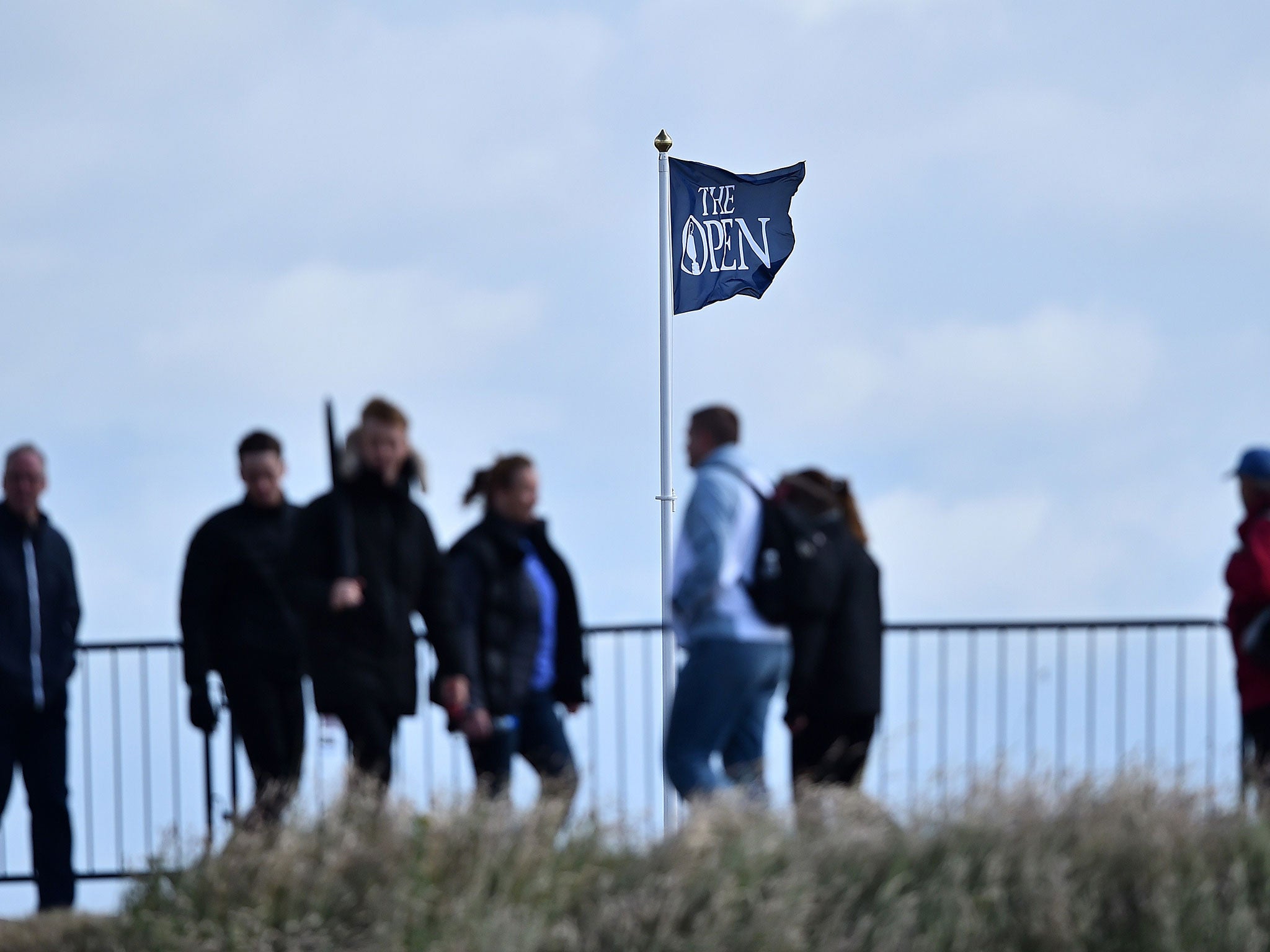 There was little to watch for fans at St Andrews