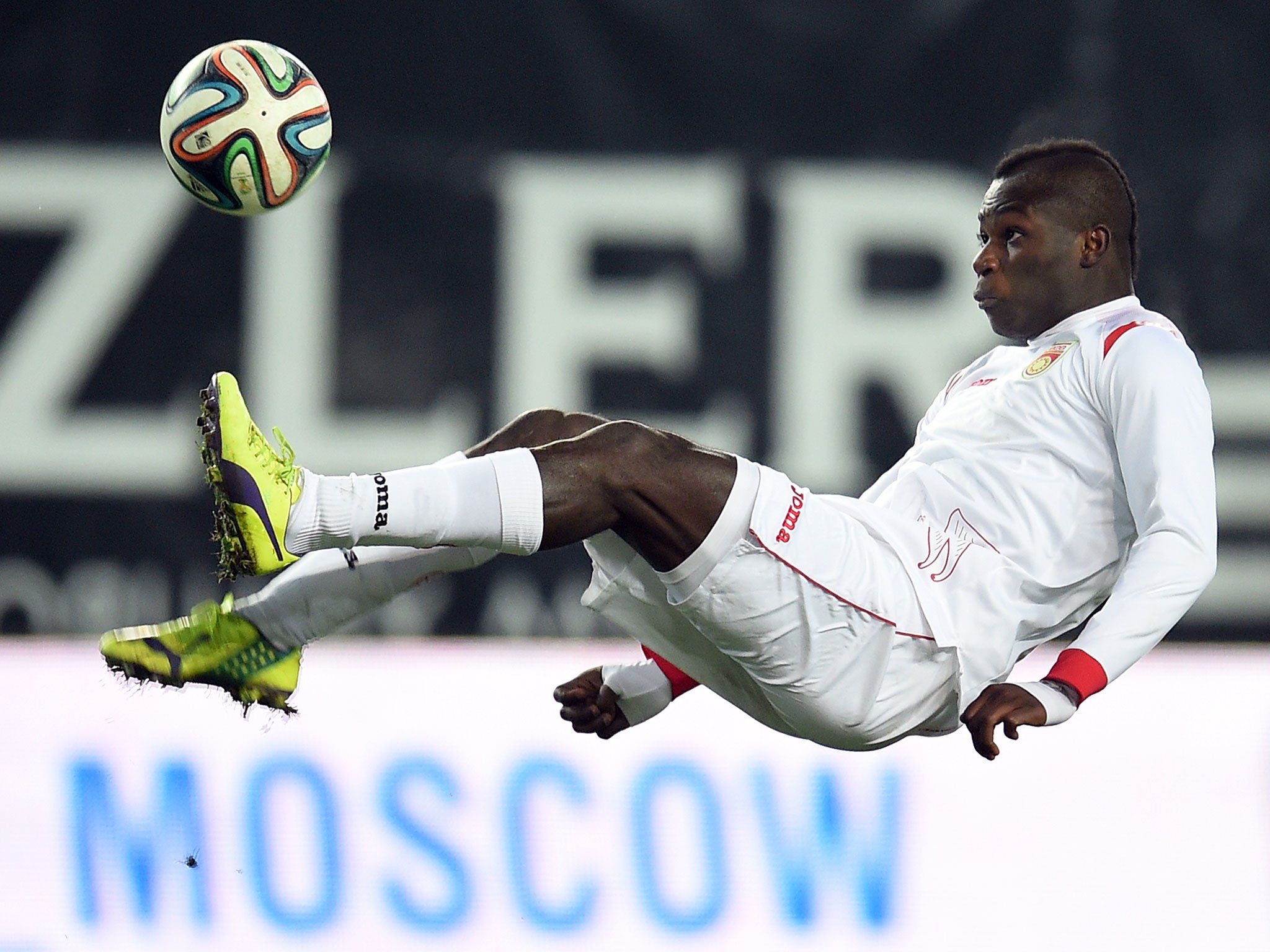 FC Ufa player Emmanuel Frimpong