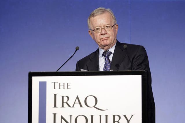 Sir John Chilcot introduces his inquiry in July 2009