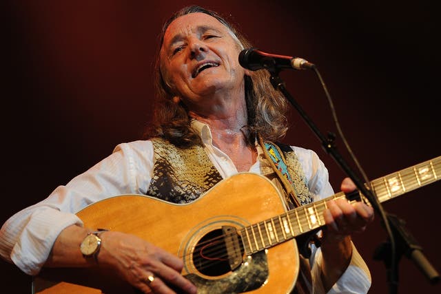 Roger Hodgson performing on stage at Bluesfest 2013 in Byron Bay, Australia