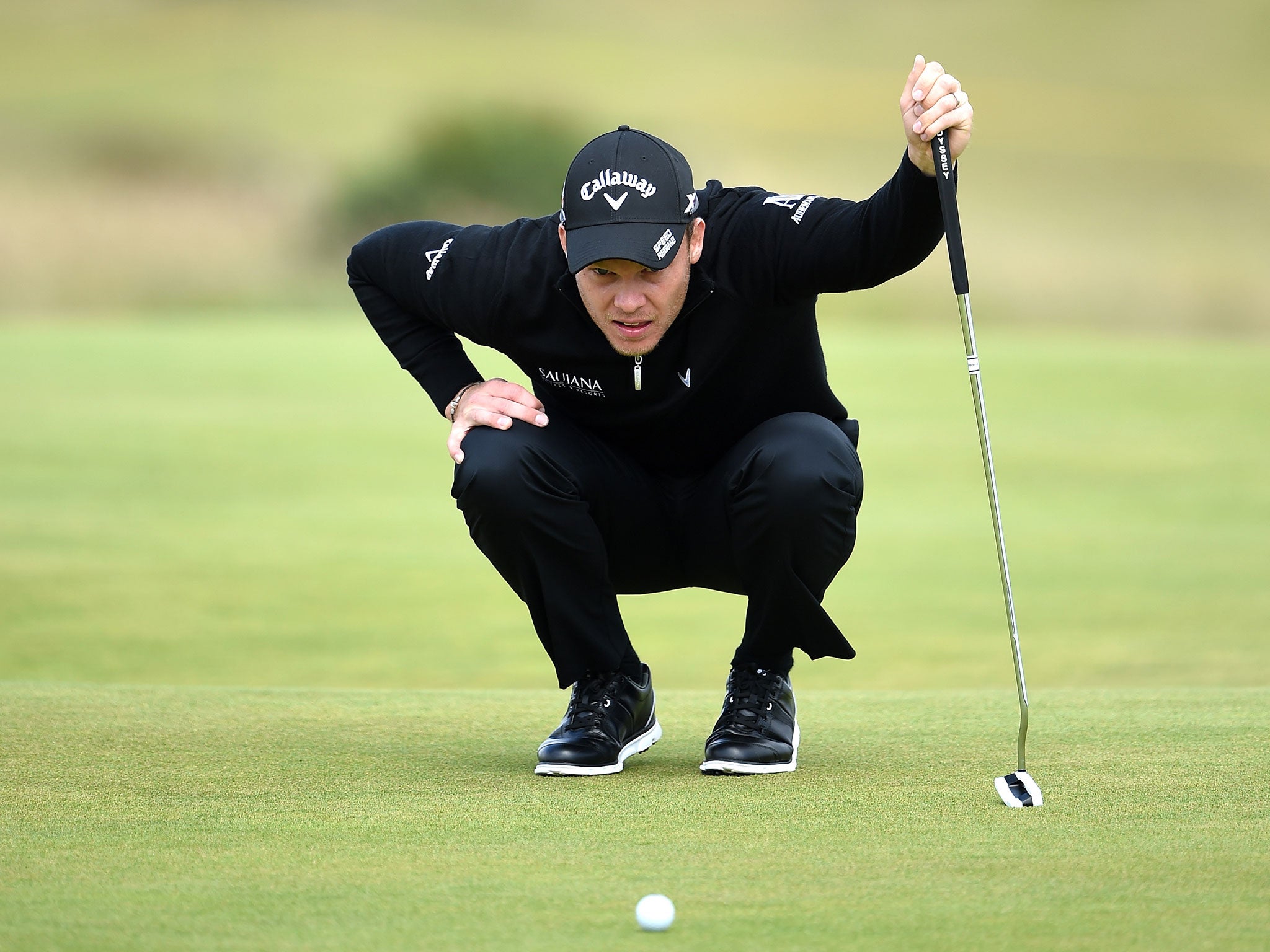 England's Danny Willett is in contention at The Open