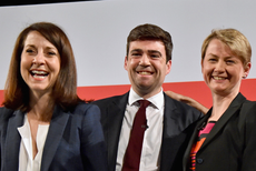 Burnham and Yvette Cooper fight to be 'next best thing'