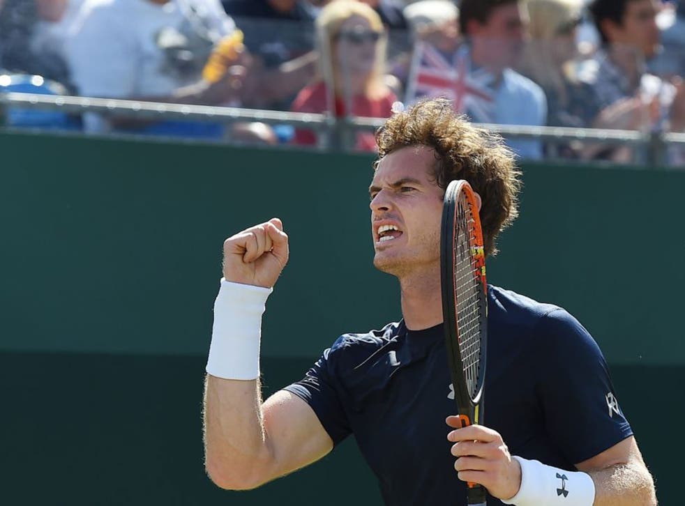 davis cup andy murray leads great britain to victory and first semi final since 1981 the independent the independent