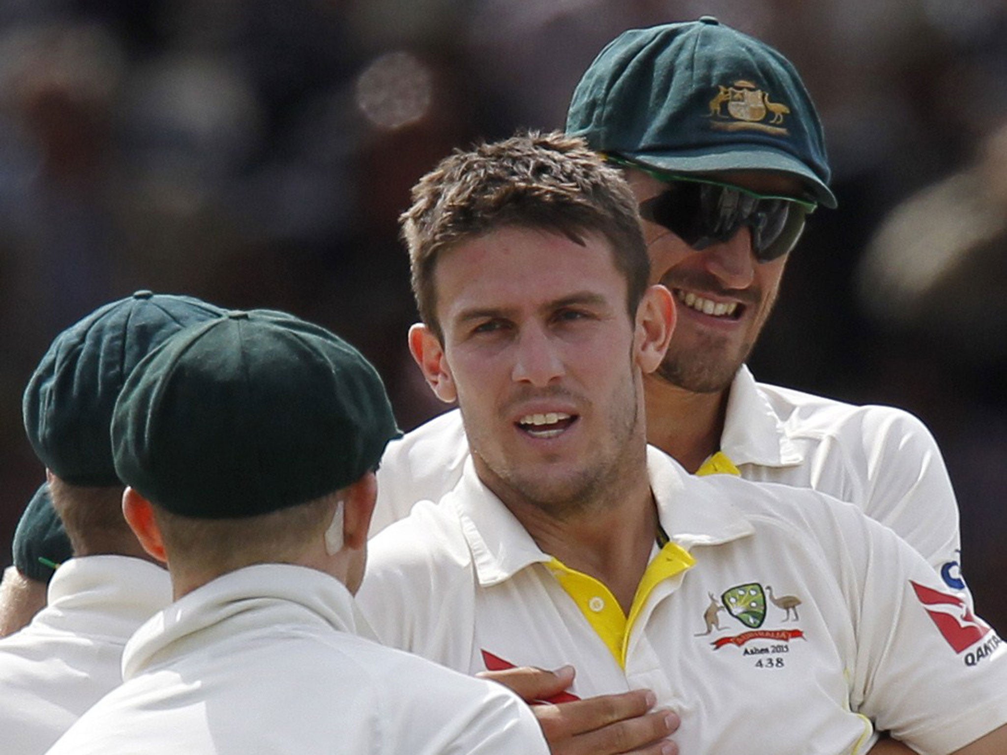 Mitchell Marsh bowled fast, took some key wickets and chipped in with runs