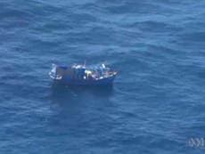 Suspected asylum seeker boat spotted off the coast of Australia would