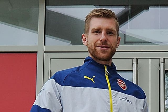 Arsenal defender Per Mertesacker