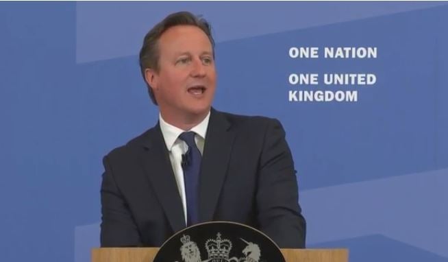 David Cameron unveils the government's five-year anti-extremism strategy