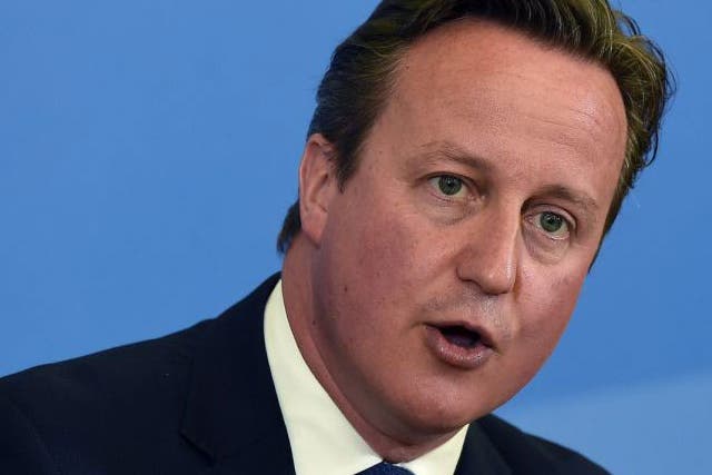 David Cameron said young Muslims need to feel a sense of belonging to the UK