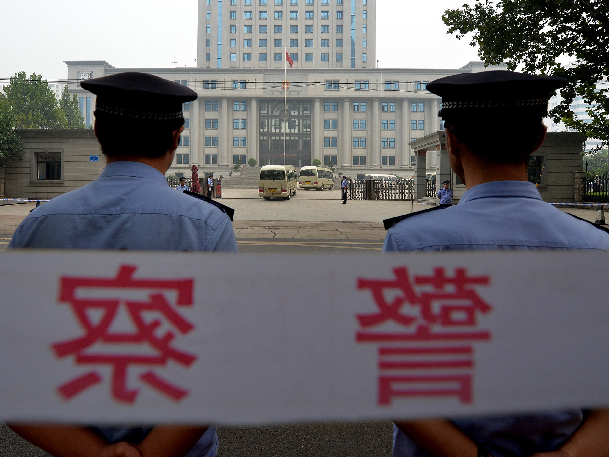 Chinese police were confronted with a familiar sight when they descended on the fraudster's home