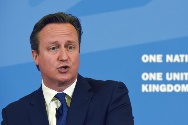 David Cameron sets out the government's five-year counter-terrorism strategy 
