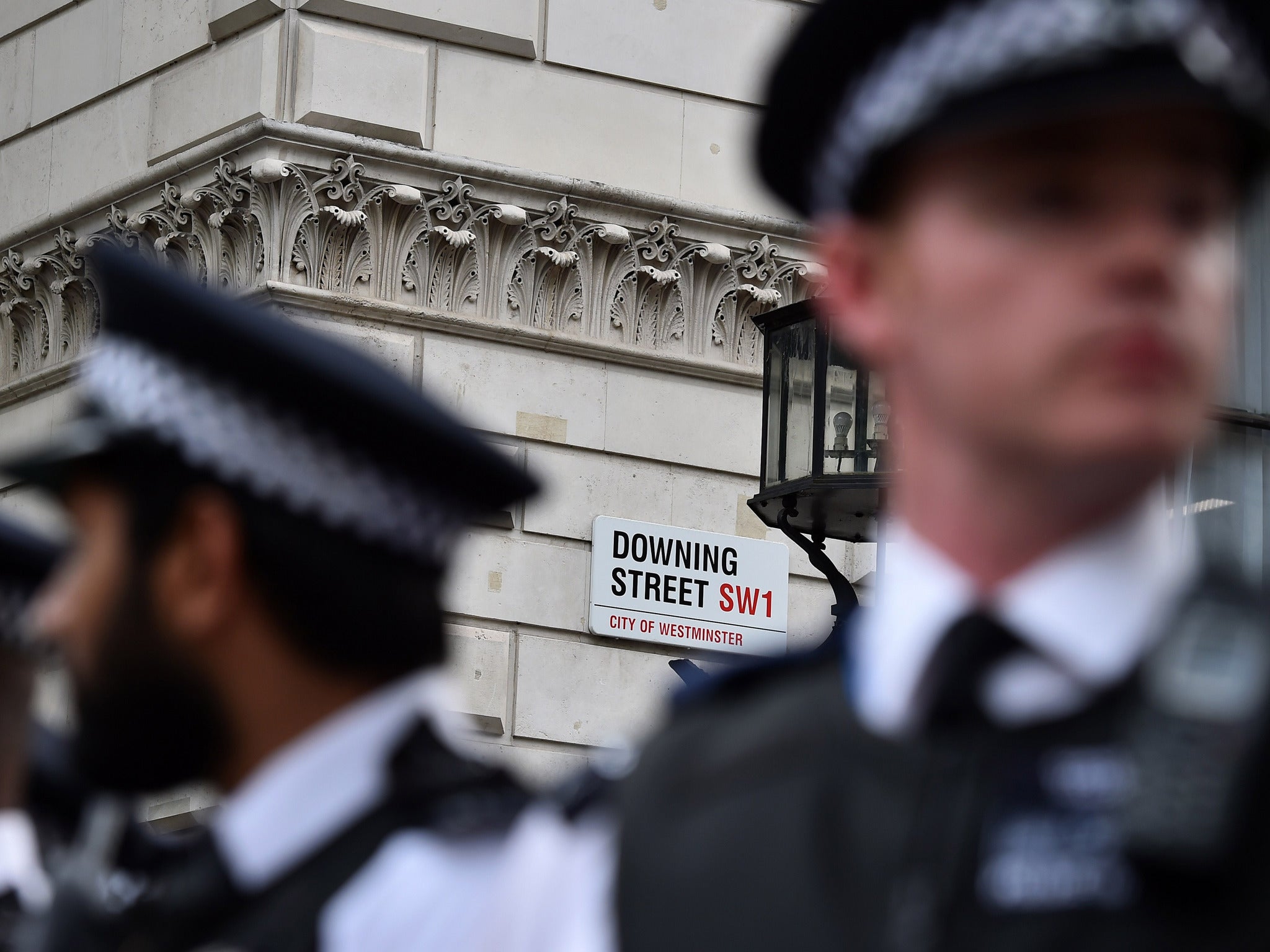 Downing Street hasn't always been cut off by security