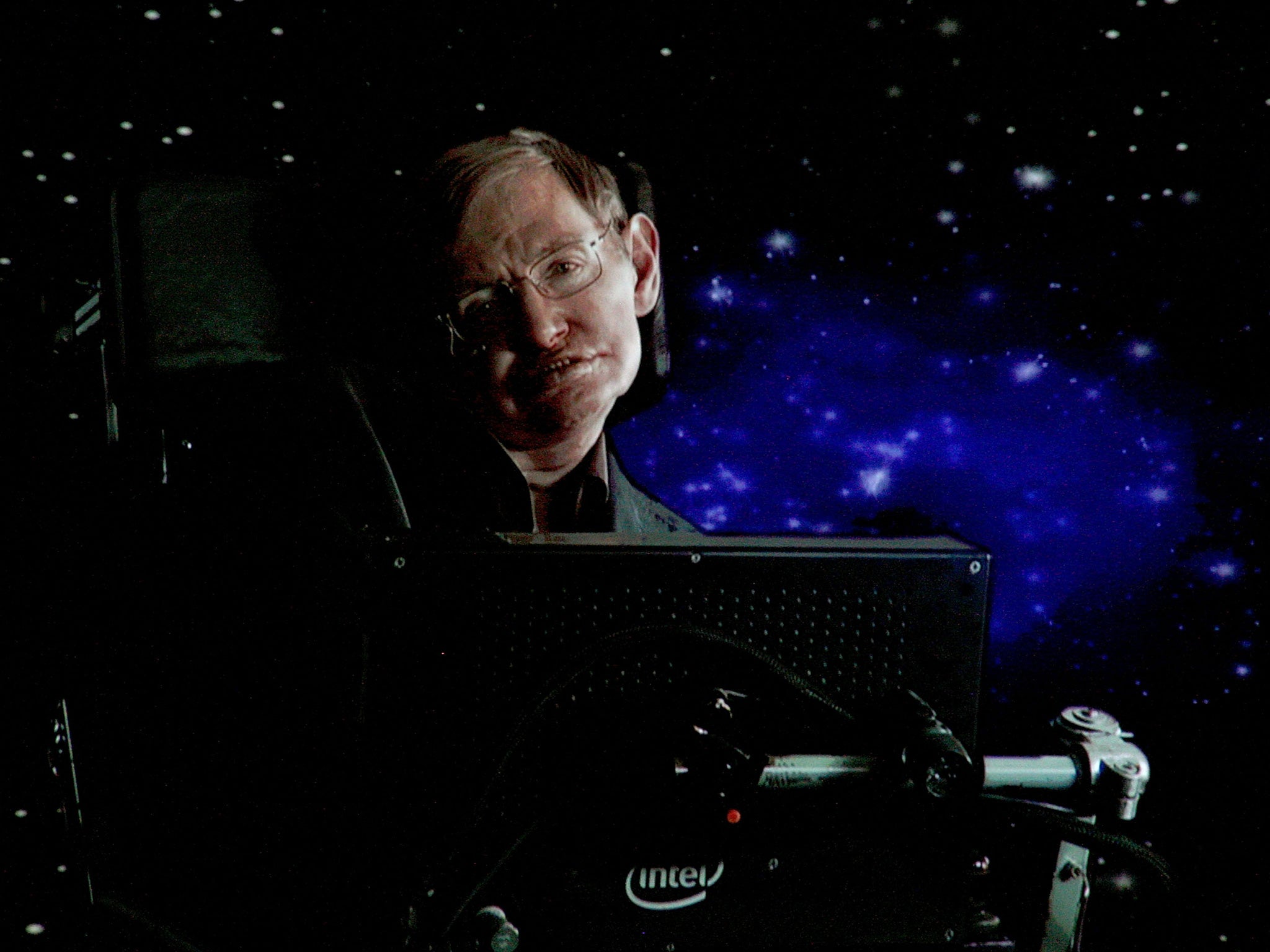 Professor Hawking said that there was 'no bigger question' in science than whether human beings are alone