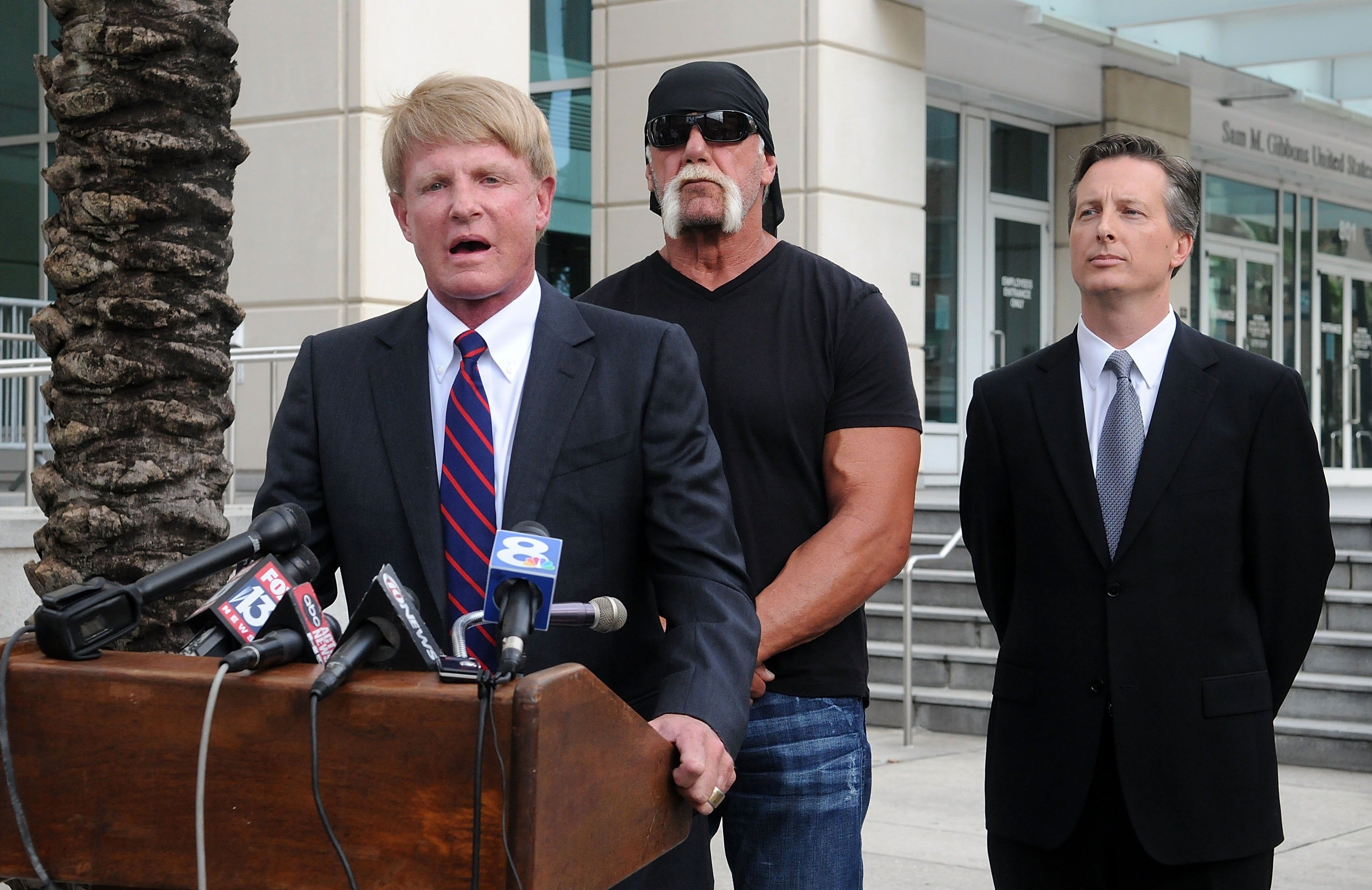 Gawker recently faced criticism and litigation after publishing a sex tape involving wrestling star Hulk Hogan (Getty)