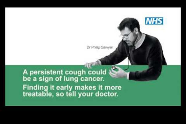 The Be Clear on Cancer lung cancer campaign was launched on a national scale in 2012