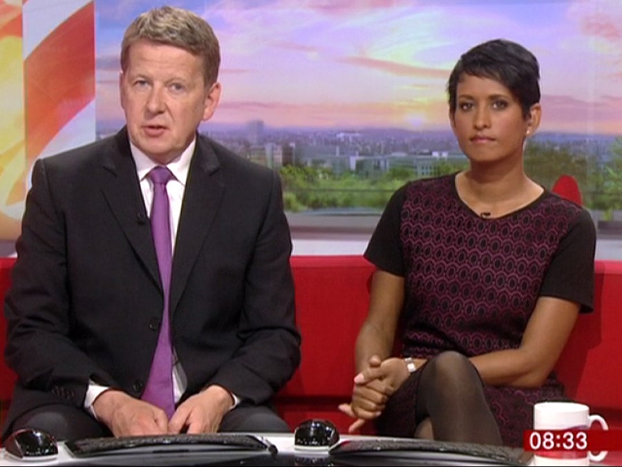 Bill Turnbull accidentally slipped up on air