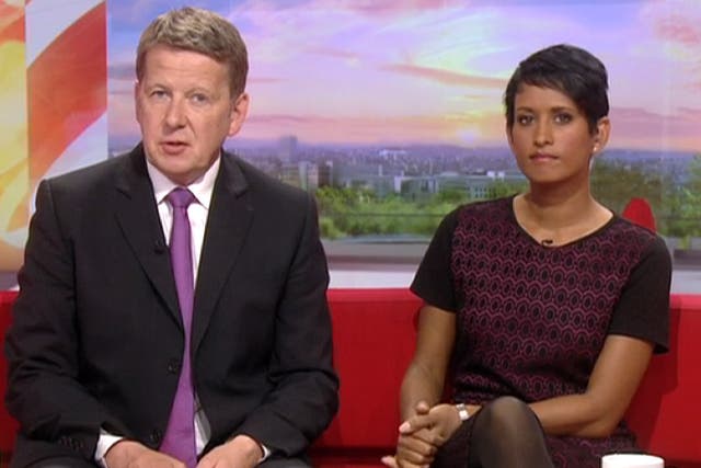 Bill Turnbull accidentally slipped up on air 