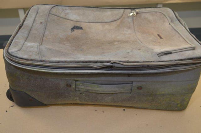 The girl's body was found in a suitcase at the side of a road