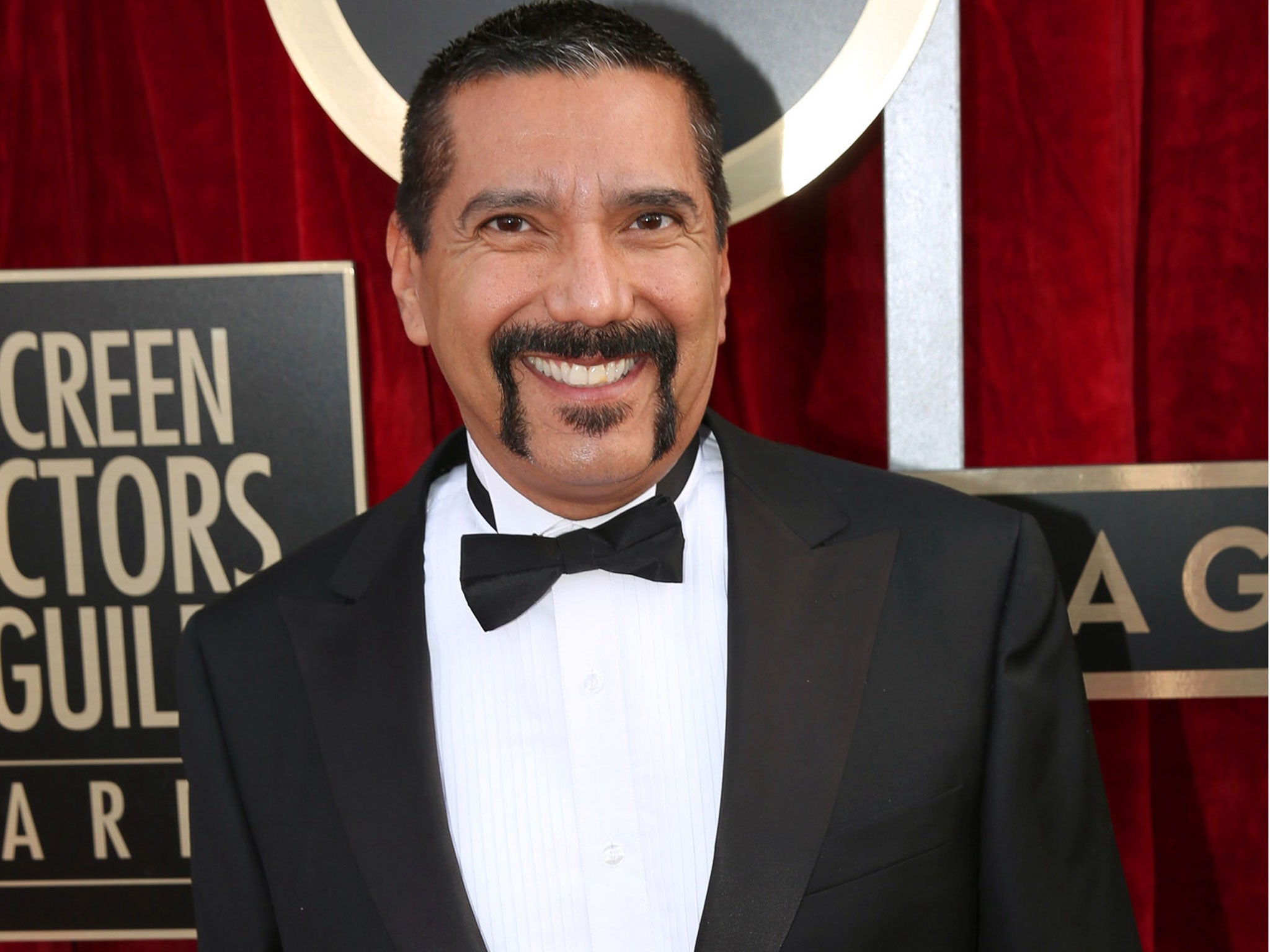 Steven Michael Quezada an actor on the series Breaking Bad, arrives at the 20th annual Screen Actors Guild Awards in Los Angeles