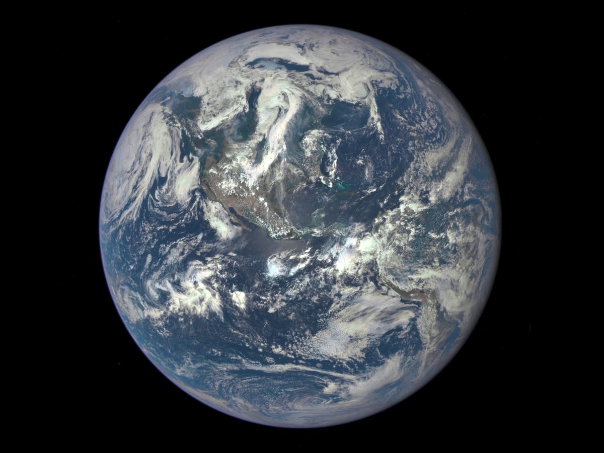 This is Nasa's first picture of the Earth in 43 years